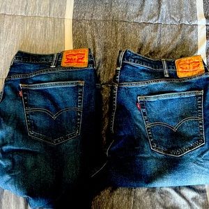 New no tags Levi 541 relaxed fit.  Size 42/32. Qty 2 each
